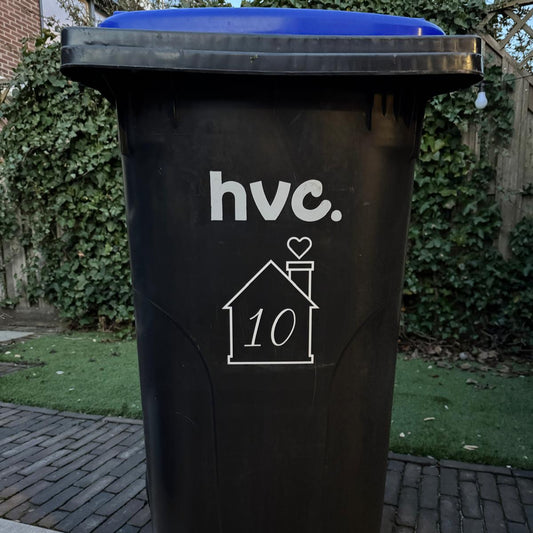 Kliko sticker met huisnummer