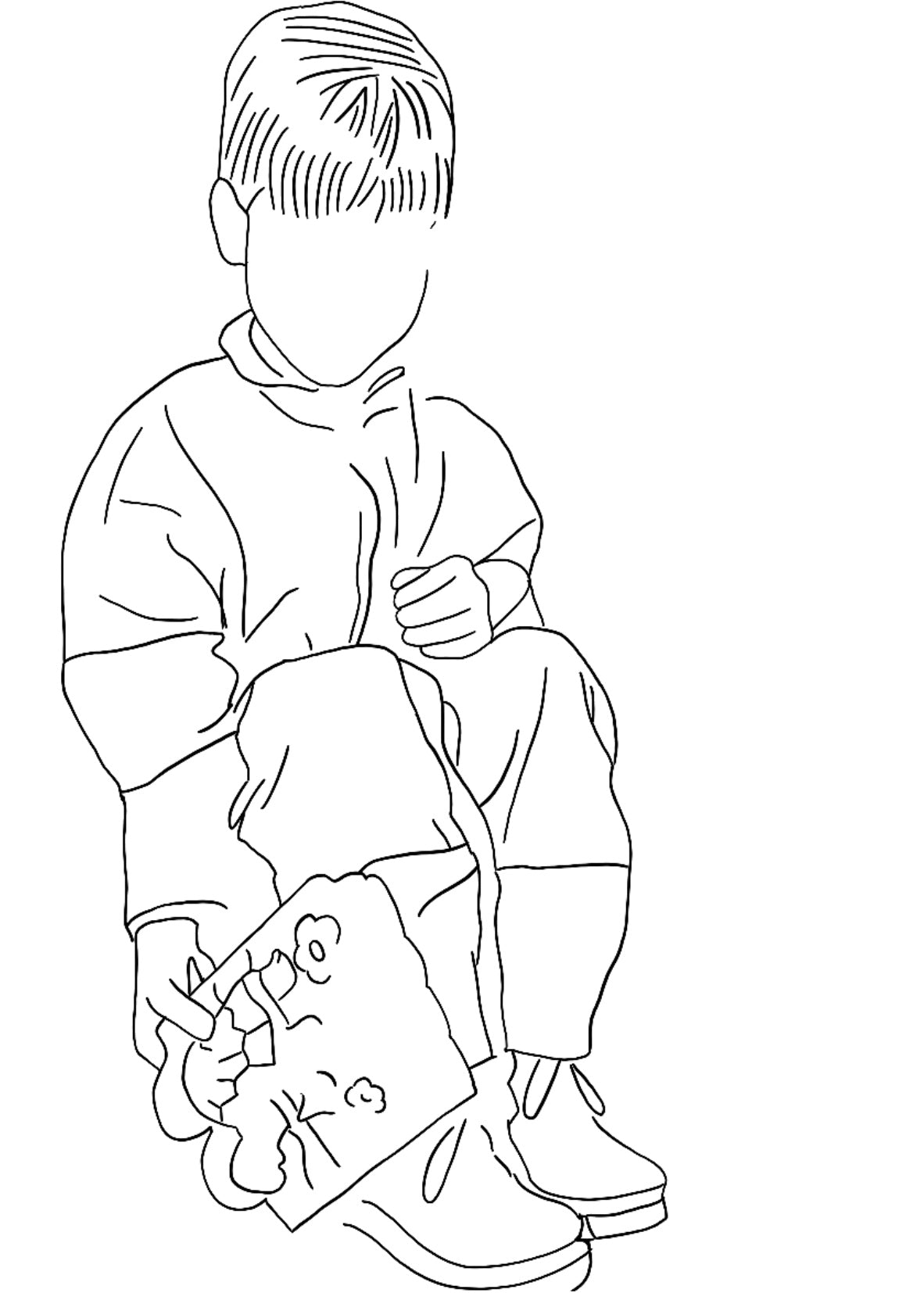 Lijntekening - gepersonaliseerd