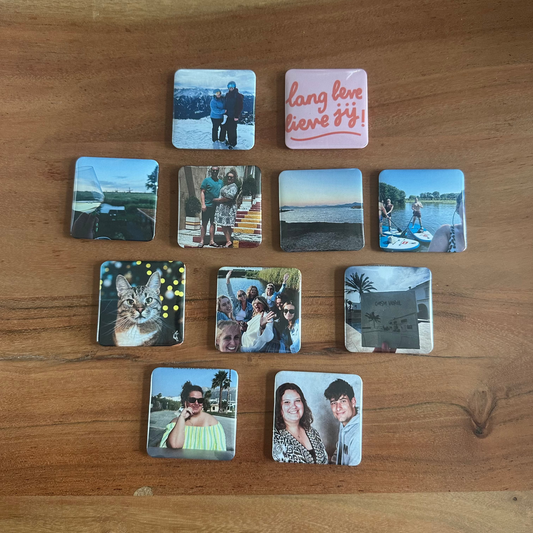 Gepersonaliseerde magneet (1 stuk)